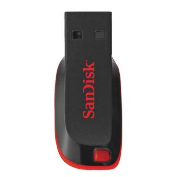 Флеш-диск 16 GB, SANDISK Cruzer Blade, USB 2.0, черный, SDCZ50-016G-B35 - Премиум Сервис