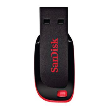 Флеш-диск 128 GB, SANDISK Cruzer Blade, USB 2.0, черный, SDCZ50-128G-B35 - Премиум Сервис