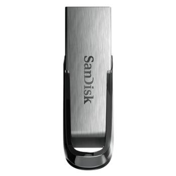 Флеш-диск 16 GB, SANDISK Ultra Flair, USB 3.0, металлический корпус, серебристый, SDCZ73-016G-G46 - Премиум Сервис