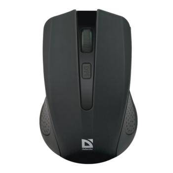 Мышь беспроводная DEFENDER Accura MM-935, 3 кнопки + 1 колесо-кнопка, оптическая, черная, 52935 - Премиум Сервис