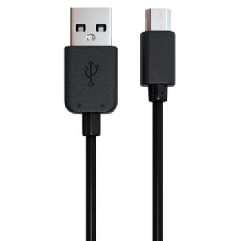 Кабель USB-micro USB 2.0, 1 м, RED LINE, для подключения портативных устройств и периферии, черный, УТ000002814 - Премиум Сервис