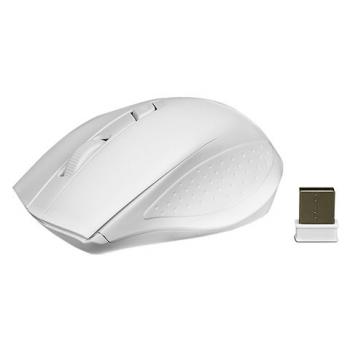 Мышь беспроводная SVEN RX-325, 3 кнопки + 1 колесо-кнопка, оптическая, белая, SV-03200325WW - Премиум Сервис