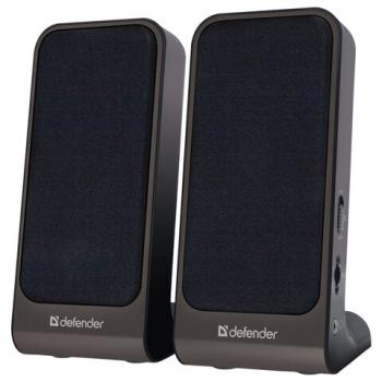 Колонки компьютерные DEFENDER SPK-225, 2.0, 4 Вт, пластик, черные, 65220 - Премиум Сервис