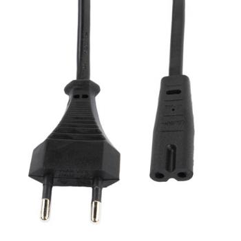 Кабель питания УНИВЕРСАЛЬНЫЙ для аудио и видеотехники C7 (2 pin), SONNEN, 1,8 м, черный, 513564 - Премиум Сервис