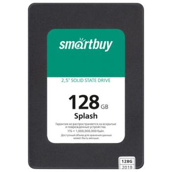 Твердотельный накопитель SSD SMARTBUY Splash 128GB, 2,5", SATA III, черный, SBSSD-128GT-MX902-25S3 - Премиум Сервис