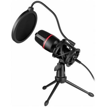 Микрофон игровой DEFENDER Forte GMC 300, кабель 2,4 м, 120 дБ, с мембраной, для стриминга, 64630 - Премиум Сервис