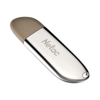 Флеш-диск 16 GB NETAC U352, USB 2.0, металлический корпус, серебристый, NT03U352N-016G-20PN - Премиум Сервис