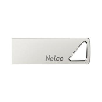 Флеш-диск 64 GB NETAC U326, USB 2.0, металлический корпус, серебристый, NT03U326N-064G-20PN - Премиум Сервис