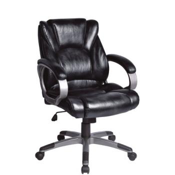 Кресло офисное BRABIX "Eldorado EX-504", экокожа, черное, 530874 - Премиум Сервис