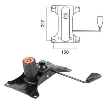 Механизм качания для кресла, "Top-Gun", межцентровое расстояние крепежа 150х250 мм - Премиум Сервис