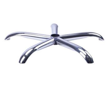 Пятилучие для кресла, нагрузка до 120 кг, диаметр 700 мм, NZ004, металлическое, хром - Премиум Сервис