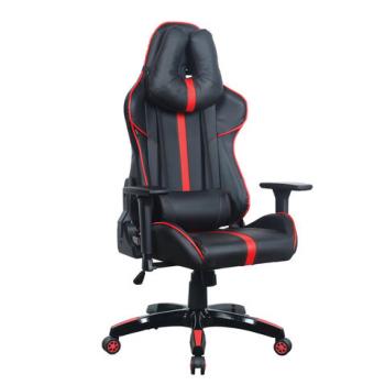 Кресло компьютерное BRABIX "GT Carbon GM-120", две подушки, экокожа, черное/красное, 531931 - Премиум Сервис