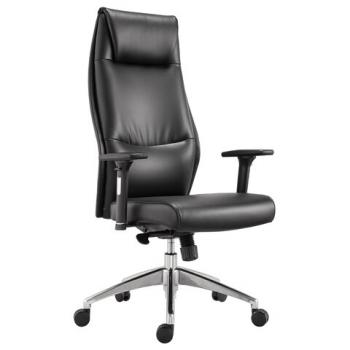 Кресло офисное BRABIX PREMIUM "Blues EX-751", синхромеханизм, алюминий, экокожа, черное, 532486 - Премиум Сервис
