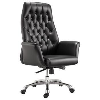 Кресло офисное BRABIX PREMIUM "Legacy EX-750", синхромеханизм, алюминий, экокожа, черное, 532492 - Премиум Сервис