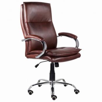 Кресло офисное BRABIX PREMIUM "Cuba EX-542", экокожа, коричневое, 532550 - Премиум Сервис