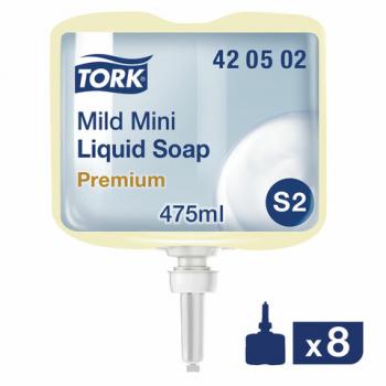 Картридж с жидким мылом одноразовый TORK (Система S2) Premium, 0,475 л, 420502 - Премиум Сервис