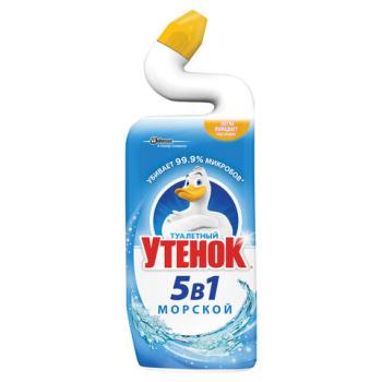 Средство для уборки туалета 500 мл, ТУАЛЕТНЫЙ УТЕНОК "Морской" - Премиум Сервис