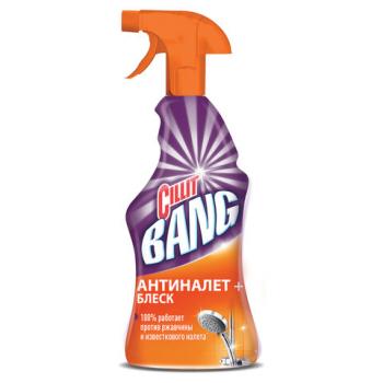 Чистящее средство 750 мл, CILLIT BANG "Антиналет + Блеск", универсальное, распылитель - Премиум Сервис