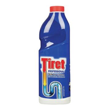 Средство для прочистки канализационных труб 1 л, TIRET (Тирет) Professional, гель - Премиум Сервис