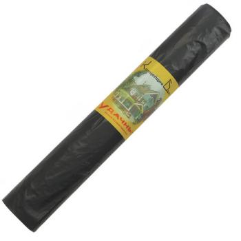 Мешки для мусора, 120 л, черные, в рулоне 10 шт., ПВД, 30 мкм, 70х110 см, КОНЦЕПЦИЯ БЫТА "Удачные", 0152 - Премиум Сервис