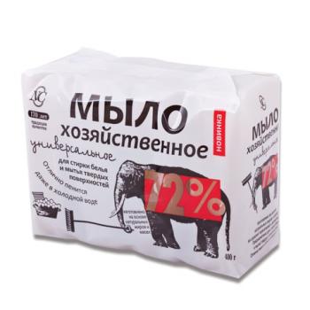 Мыло хозяйственное 72% КОМПЛЕКТ 4 шт. х 100 г (Невская Косметика), в упаковке, 11421, 11142 - Премиум Сервис