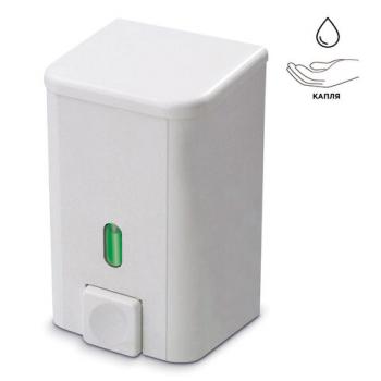 Дозатор для жидкого мыла и антисептика PRIMA NOVA, НАЛИВНОЙ, белый, 1,0 л, SD03 - Премиум Сервис