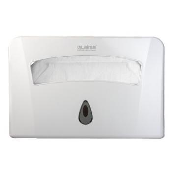 Диспенсер для покрытий на унитаз LAIMA PROFESSIONAL CLASSIC (Система V1) 1/2 сложения, белый, ABS-пластик, 601429 - Премиум Сервис