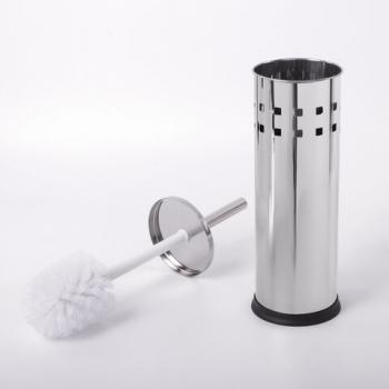 Ерш для унитаза LAIMA, с подставкой, нержавеющая сталь, зеркальный, 601616 - Премиум Сервис