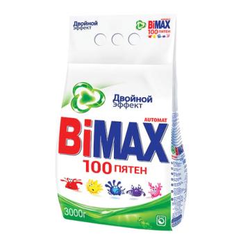 Стиральный порошок-автомат 3 кг, BIMAX "100 пятен" (Нэфис Косметикс), 502-1 - Премиум Сервис