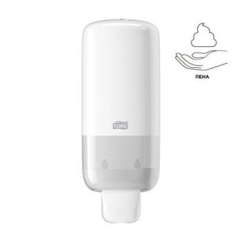 Дозатор для жидкого мыла-пены TORK (Система S4) Elevation, 1 л, белый, 561500 - Премиум Сервис