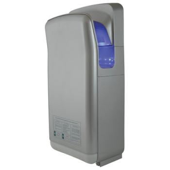 Сушилка для рук KSITEX M-6666С JET, 1900 Вт, погружного типа, время сушки 10 секунд, пластик, серебристая - Премиум Сервис