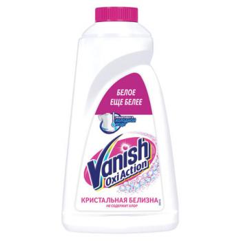 Средство для удаления пятен 1 л, VANISH (Ваниш) "Oxi Action", для белой ткани - Премиум Сервис