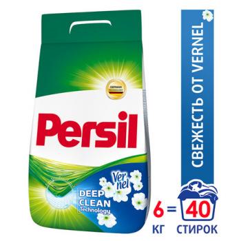 Стиральный порошок-автомат 6 кг, PERSIL (Персил), "Свежесть от Vernel", 2467899 - Премиум Сервис