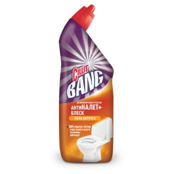 Средство для уборки туалета дезинфицирующее 750 мл CILLIT BANG "Антиналет+Блеск", Сила Цитруса, 07820, 8149770 - Премиум Сервис
