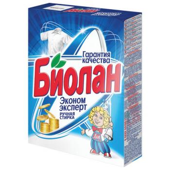 Стиральный порошок для ручной стирки 350 г, БИОЛАН "Эконом Эксперт" (Нэфис Косметикс), 721-4, 61-4 - Премиум Сервис