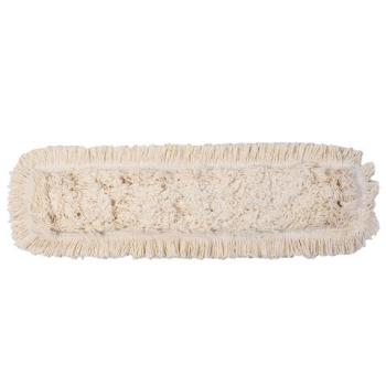 Насадка МОП плоская 60 см для швабры-рамки, карманы, хлопок, VILEDA "ДастМоп", 118102 - Премиум Сервис