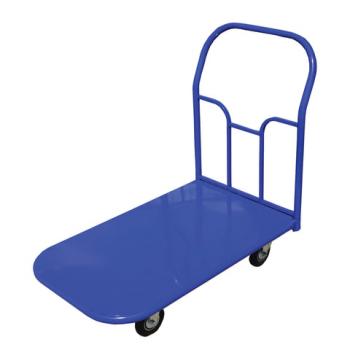 Тележка грузовая платформенная 4-х колесная ТП5 (грузоподъемность - 450 кг, колеса на литой резине D=160 мм) - Премиум Сервис