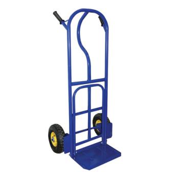 Тележка грузовая двухколесная, с дополнительной откидной полкой, КГ 250 П (грузоподъемность - 250 кг, колёса D=250 мм), КГ250П - Премиум Сервис