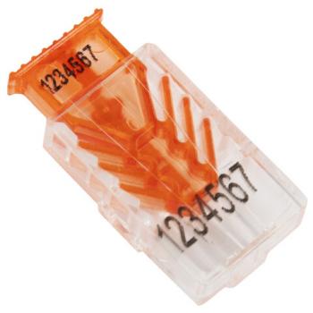 Пломбы стиропластовые номерные, "Гарпун", самофиксирующиеся, комплект 100 шт. (проволока 600811, 600280), 602474 - Премиум Сервис