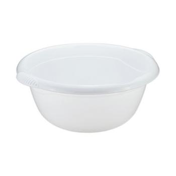 Таз 10 л, хозяйственный, круглый, с ручками, пластиковый, 16х40х37,5 см, цвет ассорти, IDEA, М 2506 - Премиум Сервис