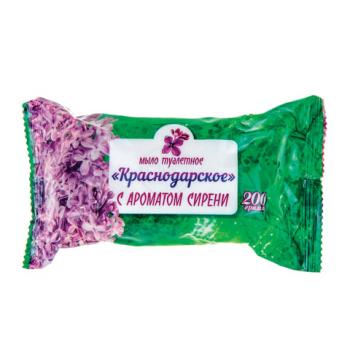 Мыло туалетное 200 г, Краснодарское, (Меридиан), "Сирень", МИНПРОМТОРГ - Премиум Сервис