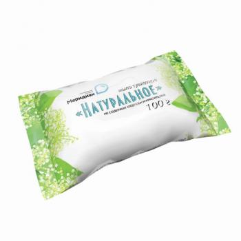 Мыло туалетное 100 г, "Натуральное", (Меридиан) - Премиум Сервис