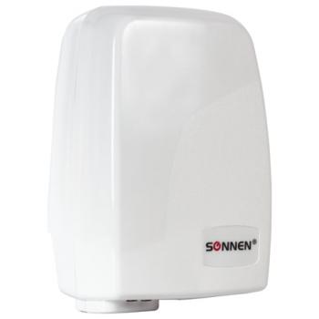 Сушилка для рук SONNEN HD-120, 1000 Вт, пластиковый корпус, белая, 604190 - Премиум Сервис