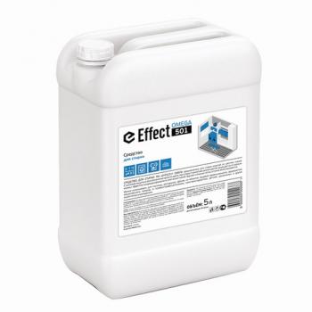 Средство для стирки жидкое универсальное 5 кг, EFFECT "Omega 501", для цветных тканей, 10734 - Премиум Сервис