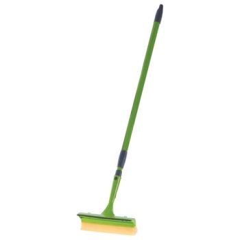 Окномойка (стяжка + губка), ТЕЛЕСКОПИЧЕСКАЯ РУЧКА, 75-130 см, рабочая часть 24,5 см, YORK, 84140, 084140 - Премиум Сервис