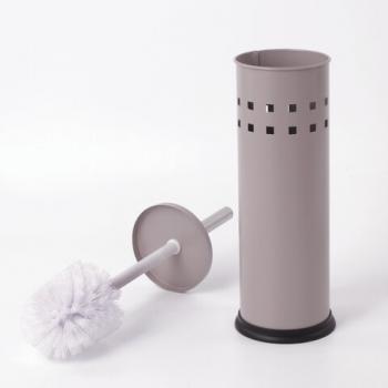 Ерш для унитаза LAIMA, с подставкой, металл, серый, матовый, 604961 - Премиум Сервис