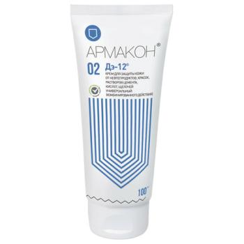 Крем защитный, 100 мл, АРМАКОН ДЭ-12, универсальный, от водорастворимых и водонерастворимых веществ, 1199 - Премиум Сервис