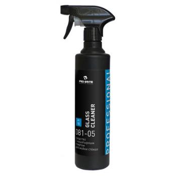 Средство для мытья стекол и зеркал 500 мл, PRO-BRITE GLASS CLEANER, распылитель, 081-05 - Премиум Сервис