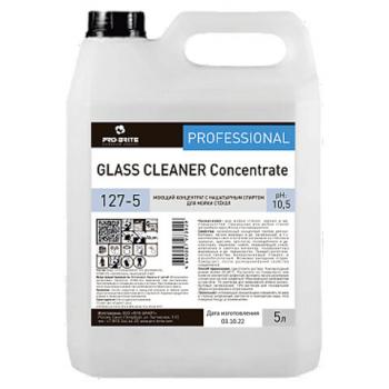 Средство для мытья стекол и зеркал 5 л, PRO-BRITE GLASS CLEANER, концентрат, 127-5 - Премиум Сервис