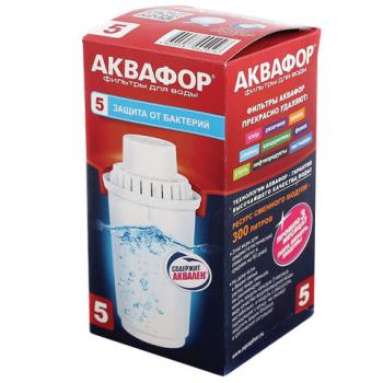 Сменная кассета АКВАФОР "В5", защита от бактерий, для фильтров АКВАФОР, 203452 - Премиум Сервис